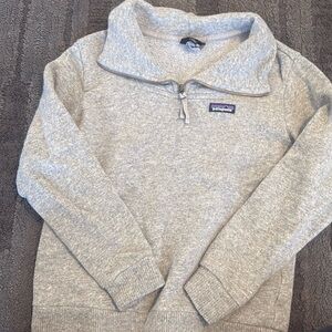 Patagonia wool quarter zip